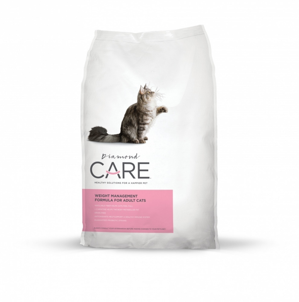 Diamond Care Adult Weight Management Formula Dry Cat Food 15lb