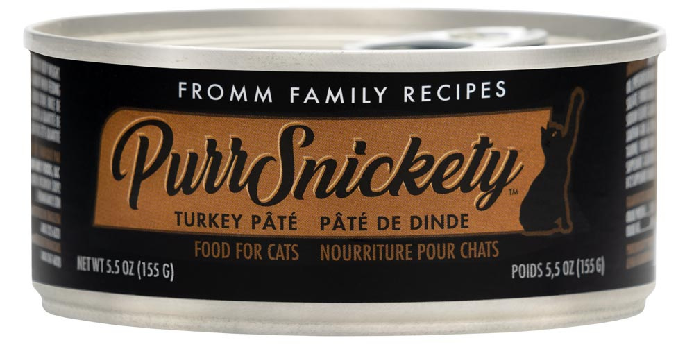 Fromm Perfectly Pate Turkey Pate Canned Cat Food 55oz case of 12