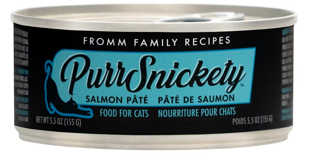 Fromm Perfectly Pate Salmon Pate Canned Cat Food 55oz case of 12