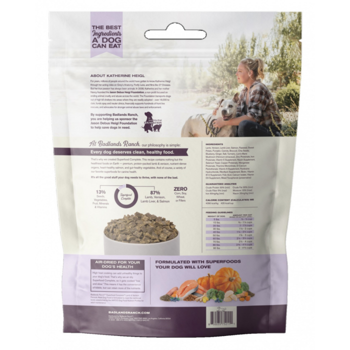 Badlands Ranch Superfood Complete Lamb & Venison | Petflow.com