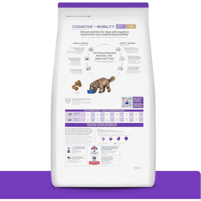 calories in science diet senior dog food Hill's Science Diet Senior 7+ Senior Vitality Dry Dog Food, Chicken &   Petsense