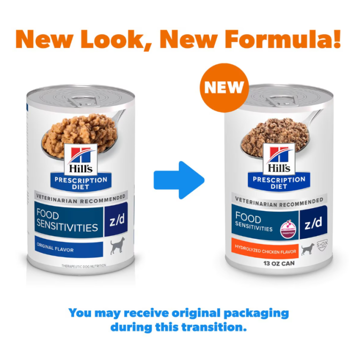 Hill's Prescription Diet z/d Canine Food Sensitivities Wet Dog