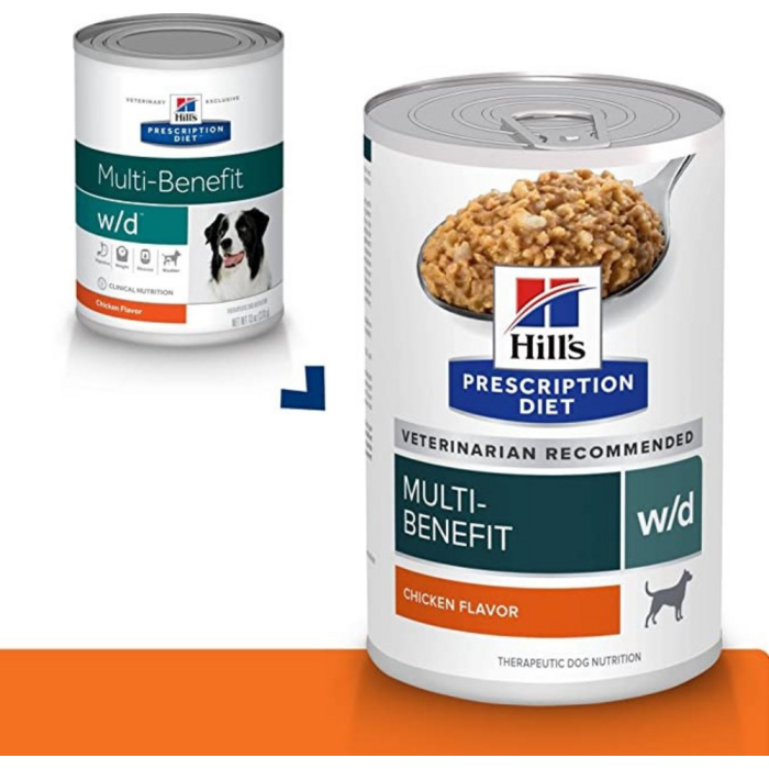 Hill's Prescription Diet w/d Canine Multi-Benefit Chicken Flavor