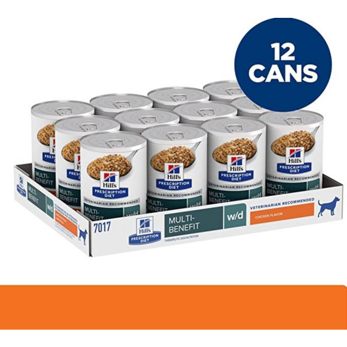 Hill's Prescription Diet w/d Canine Multi-Benefit Chicken Flavor