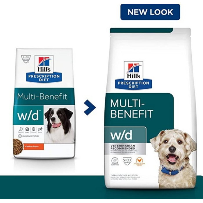 Hill's Prescription Diet Canine w/d Multi-Benefit Chicken Flavor