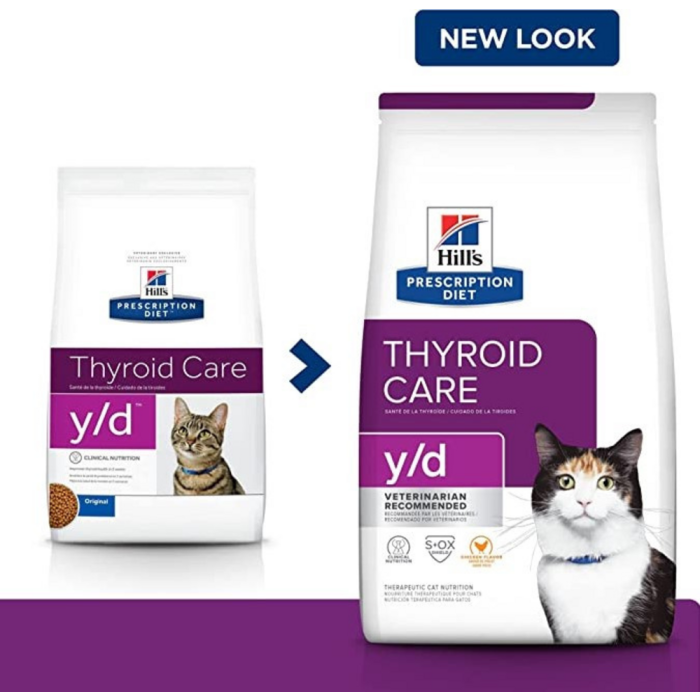 Hill's Prescription Diet Feline y/d Thyroid Care Chicken Flavor