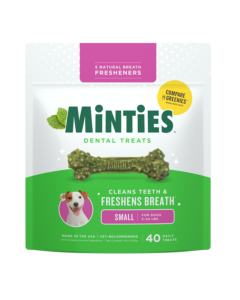 Minties Dental Bone Treats for Small Dogs