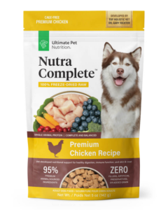 Ultimate Pet Nutrition Freeze Dried Nutra Complete Chicken Dog Food