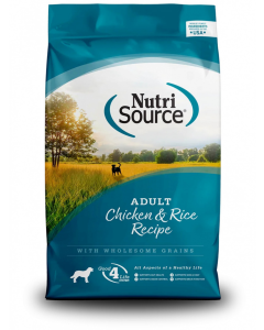 NutriSource Adult Chicken & Rice Dry Dog Food