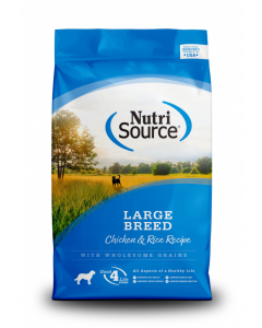 NutriSource Adult Large Breed Chicken & Rice Dry Dog Food