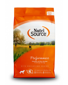 NutriSource Performance Chicken & Rice Dry Dog Food