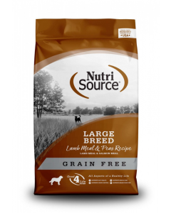 NutriSource Grain Free Large Breed Lamb Dry Dog Food