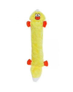 ZippyPaws Jigglerz Duck Plush Dog Toy