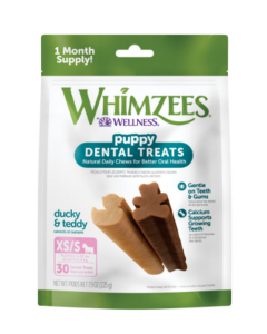 Whimzees Puppy Dental Chew Dog Treats