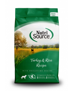 NutriSource Turkey & Rice Recipe Dry Dog Food