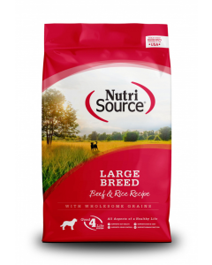 NutriSource Large Breed Beef & Rice Recipe Dry Dog Food