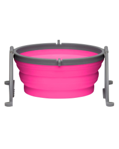 Loving Pets Pink Bella Travel Bowl