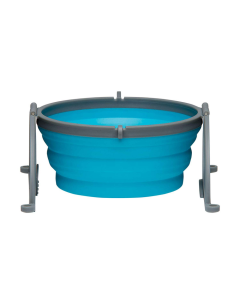 Loving Pets Blue Bella Travel Bowl