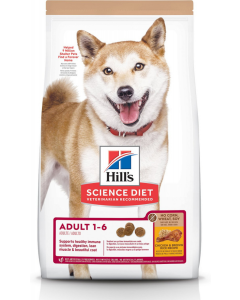 Hill's Science Diet Adult No Corn, Wheat, or Soy Chicken & Brown Rice Recipe Dry Dog Food