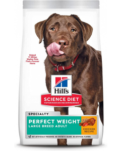 Hill's Science Diet Adult Perfect Weight LG Breed Dry Dog Food