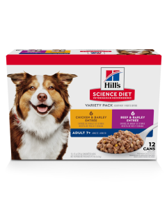 Hill's Science Diet Adult 7+ Variety Pack Canned Dog Food
