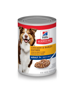Hill's Science Diet Adult 7+ Chicken & Barley Entree Canned Dog Food