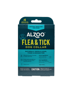 Alzoo Natural F&T Collar for Dogs