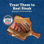 Blue Buffalo True Chews Steak Jerky Dog Treats