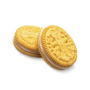 Three Dog Bakery Lick'n Crunch Golden (Vanilla Filling) Dog Treats
