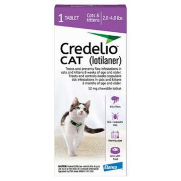 Credelio Flea & Tick Chews for Cats