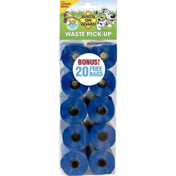 Bags on Board Blue Waste Bags Refill Pack