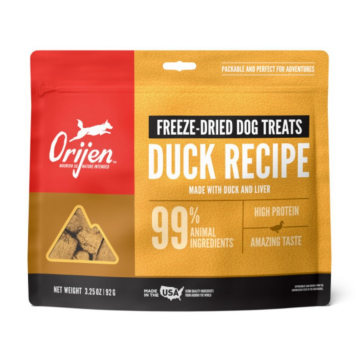 ORIJEN Freeze Dried Free Run Duck Dog Treats