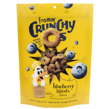 Fromm Grain Free Crunchy Os Blueberry Blasts Dog Treats