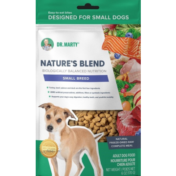 Dr. Marty Nature's Blend Small Breed Freeze Dried Raw Dog Food