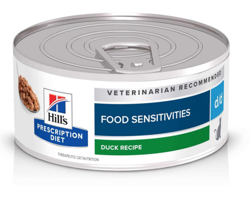 Hill's Prescription Diet Feline d/d Food Sensitivities Duck Recipe