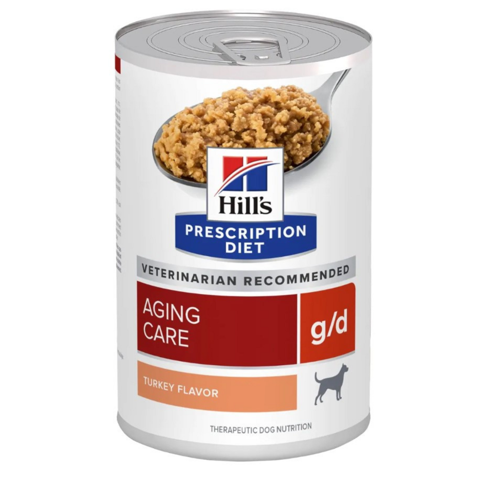 Hill's Prescription Diet Canine g/d Aging Care Turkey Flavor Wet