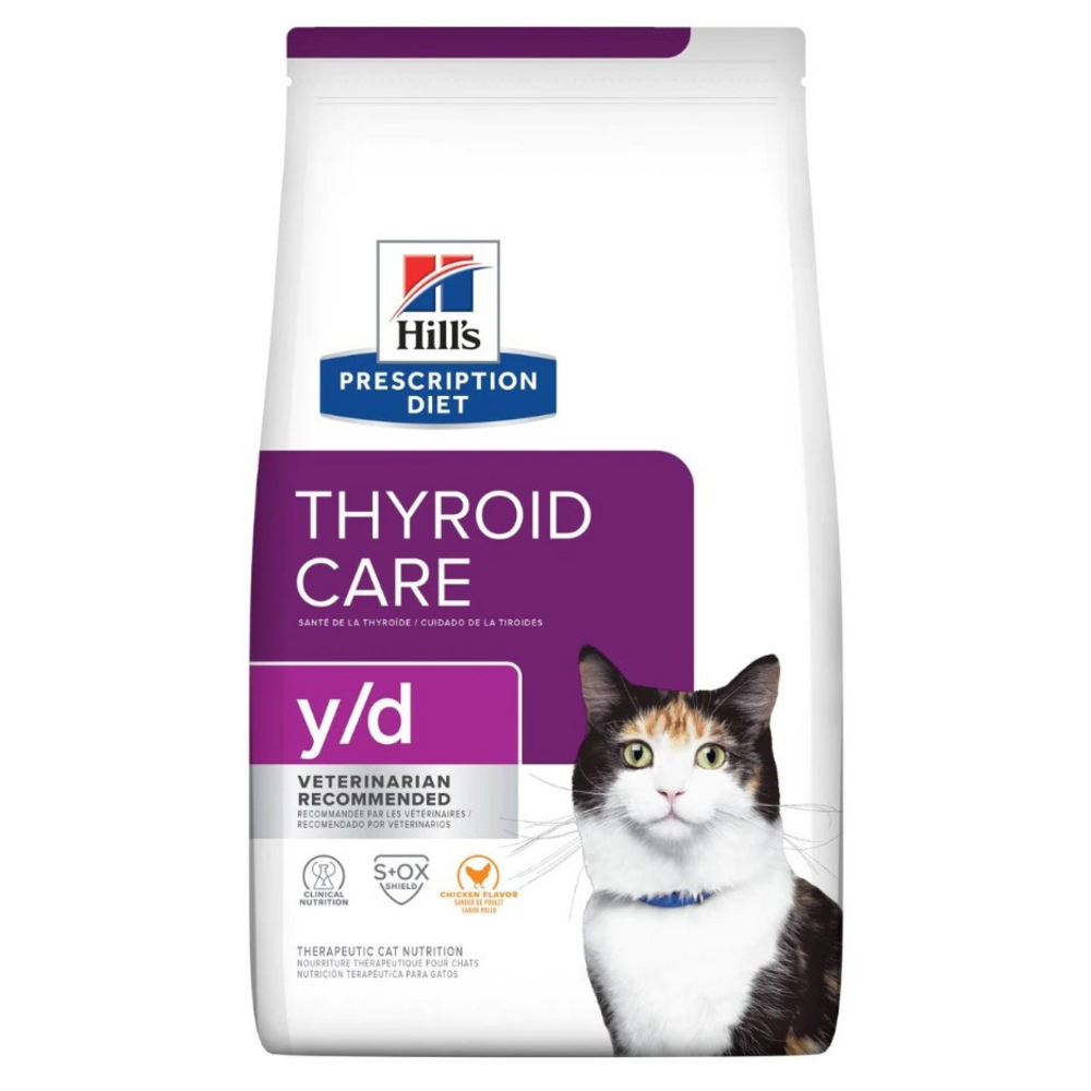 Hill's Prescription Diet Feline y/d Thyroid Care Chicken Flavor