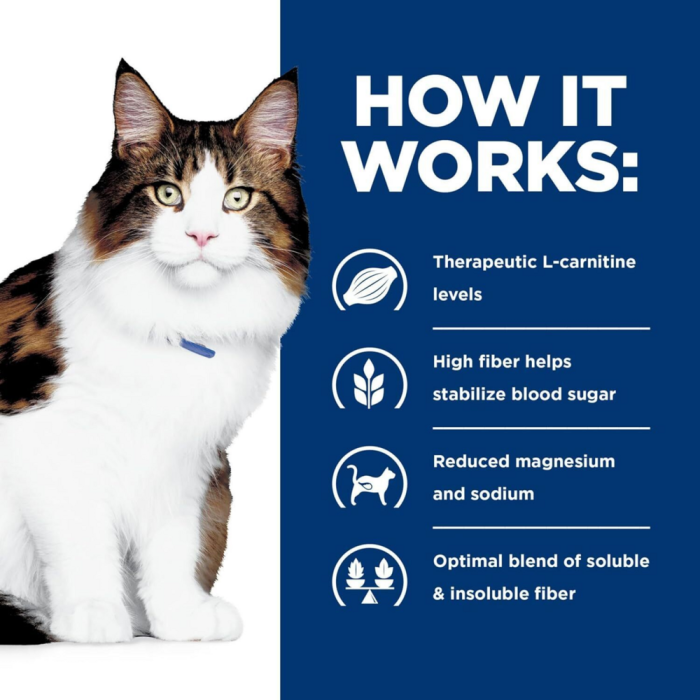 l-carnitine deficiency in cats Hill's Prescription Diet Feline w/d Multi-Benefit Chicken Flavor Dry Cat  Food