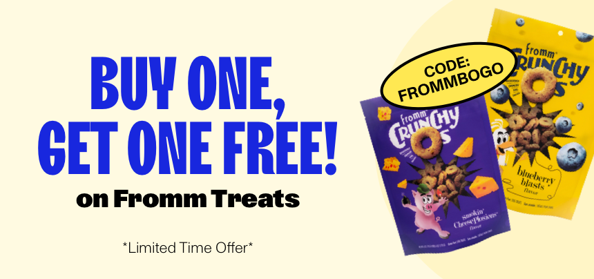 Fromm Crunchy O's product - Code: FROMMBOGO
